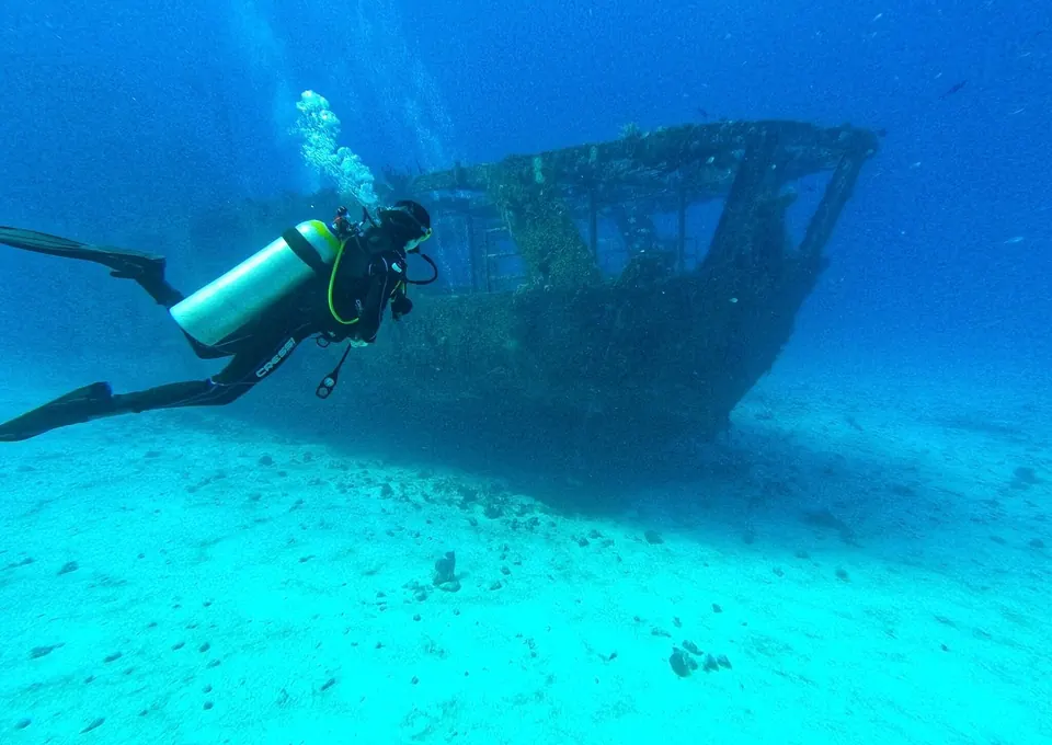 Always Diving crew and divers aboard the dive boat