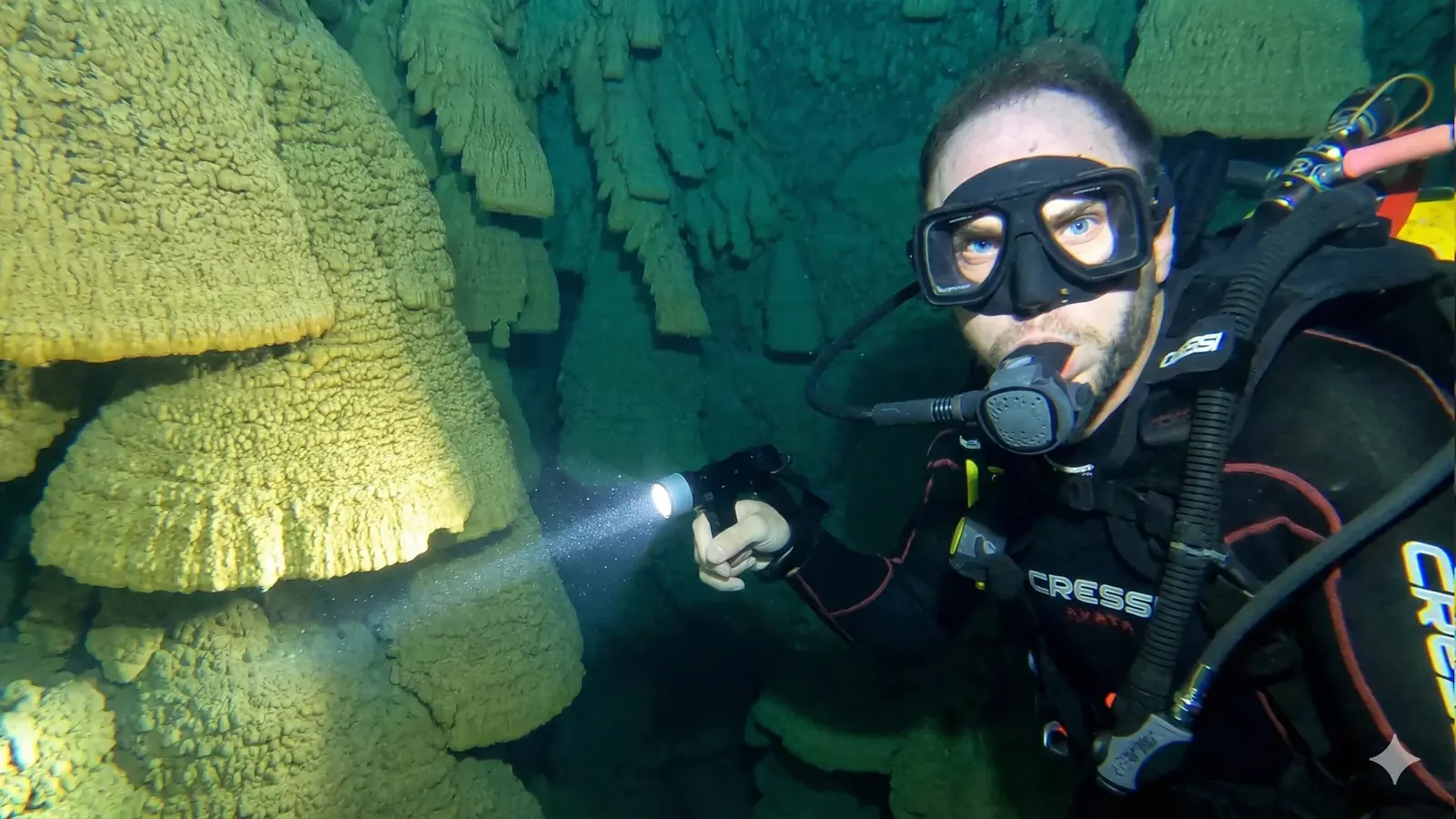 Scuba diving at Riviera Maya